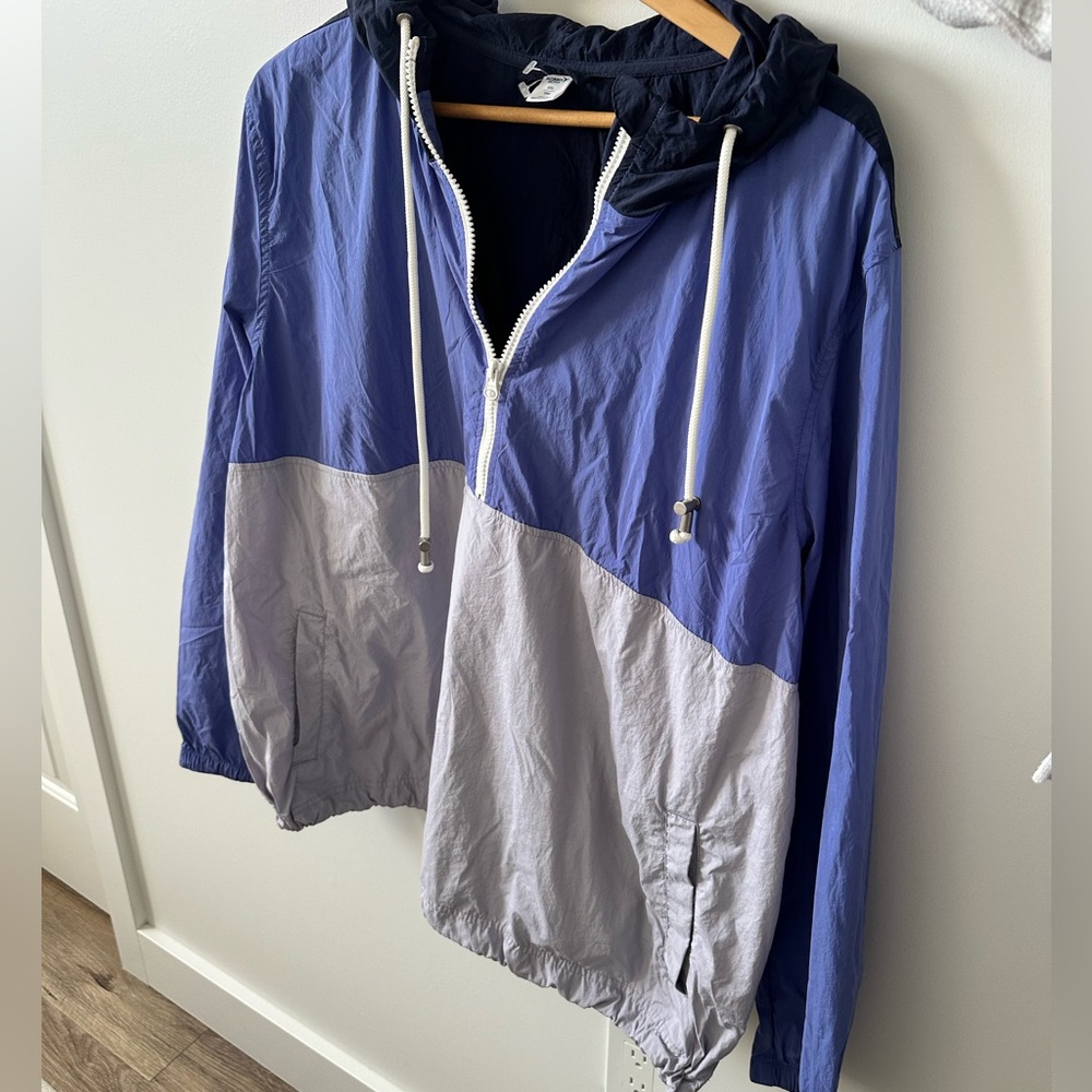 Old Navy (XXL) Blue and Gray Unisex Jacket